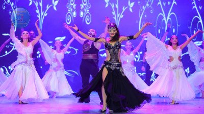 The show Fire of Anatolia in Belek